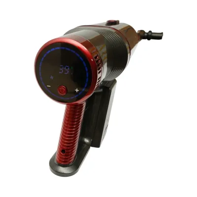 Aspirator vertical 2 in 1 fara fir 350W, putere aspirare 27 kPa, baterie Li-ion 2200mAh, recipient praf 0.8L, ecran tactil, perie iluminata LED, tehnologie ciclonica Breckner Germany - imagine 13