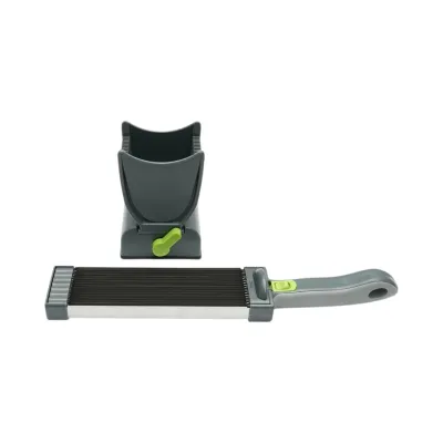 Feliator manual carne proaspata, 17 lame inox, grosime taiere 2/4mm pentru felii, fasii si cuburi Breckner Germany - imagine 3