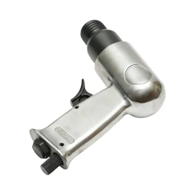 Trusa scule pneumatice cu pistol de impact, ciocan, clichet, polizor drept si accesorii 46 piese Breckner Germany - imagine 10