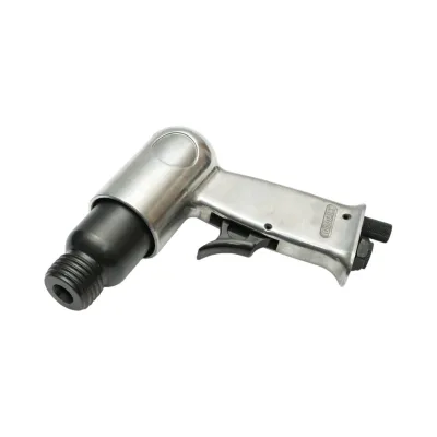 Trusa scule pneumatice cu pistol de impact, ciocan, clichet, polizor drept si accesorii 46 piese Breckner Germany - imagine 9