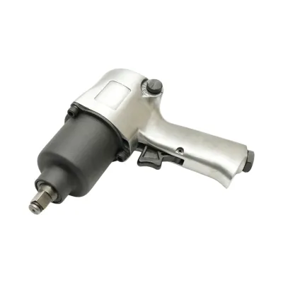 Trusa scule pneumatice cu pistol de impact Twin Hammer 1/2 inch, clichet 3/8 inch, 10 tubulare 9-27mm si accesorii 16 piese Breckner Germany - imagine 10