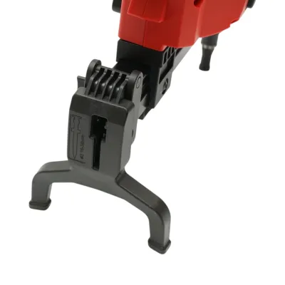 Pistol de batut cuie in beton si metal cu acumulator 20V, 4Ah Li-ion, LED, brushless, 100 Joule, cuie 15-40mm, diametru 2.7-3mm, magazie 33 cuie Breckner Germany - imagine 11