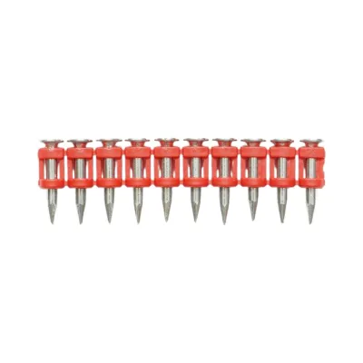 Cuie pistol de beton pe banda BX3 2.8x22mm pentru fixare profile metalice rigips 1000 buc/cutie - imagine 5