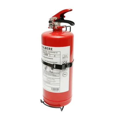 Stingator auto cu suport si pulbere ABC 3kg P3 - imagine 2