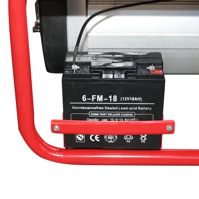 Aparat de sudura 200A cu generator electric 5KW/220V, motor pe benzina 15 CP, pornire cheie Breckner Germany - imagine 7