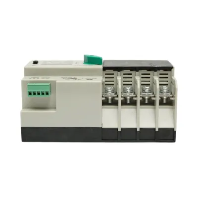 Comutator ATS trifazat 4P, 100A 400V AC Dual Power, transfer automat de la panouri fotovoltaice la retea FHM3-100E/4P - imagine 5