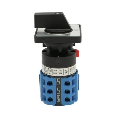 Comutator rotativ cu came 20A, 220V, 3 pozitii FWD-OFF-REV inversare sens rotatie motor electric monofazat Longroad - imagine 4