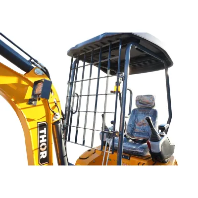 Mini excavator 1.8T pe senile cu semicabina, motor diesel Laidong 25CP, adancime sapare 2050mm, 3 cupe incluse 170/440/780mm THOR - imagine 6