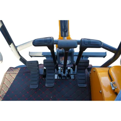Mini excavator 2T pe senile cu semicabina, motor diesel Laidong 25CP, adancime sapare 2060mm, 3 cupe incluse 170/440/780mm THOR - imagine 9