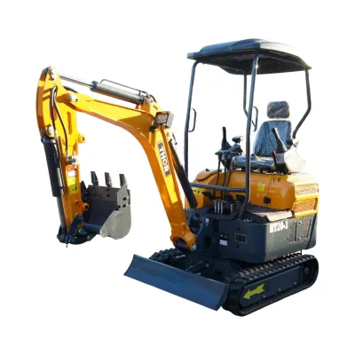 Mini excavator 2T pe senile cu semicabina, motor diesel Laidong 25CP, adancime sapare 2060mm, 3 cupe incluse 170/440/780mm THOR - imagine 2