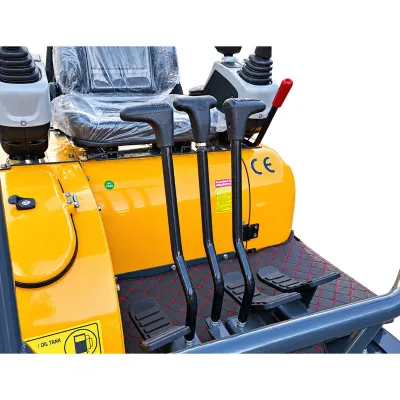 Mini excavator 2T pe senile cu semicabina, motor diesel Laidong 25CP, adancime sapare 2060mm, 3 cupe incluse 170/440/780mm THOR - imagine 7