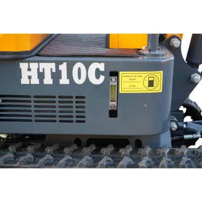 Mini excavator 1T pe senile cu semicabina, motor diesel 9.5CP, adancime sapare 1745mm, 3 cupe incluse 170/360/780mm THOR - imagine 14