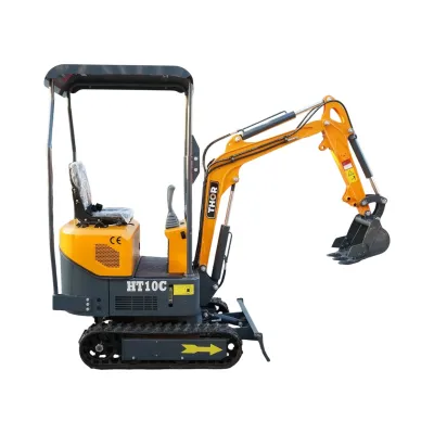 Mini excavator 1T pe senile cu semicabina, motor diesel 9.5CP, adancime sapare 1745mm, 3 cupe incluse 170/360/780mm THOR - imagine 5