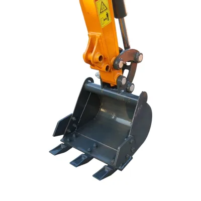 Mini excavator 1T pe senile cu semicabina, motor diesel 9.5CP, adancime sapare 1745mm, 3 cupe incluse 170/360/780mm THOR - imagine 11