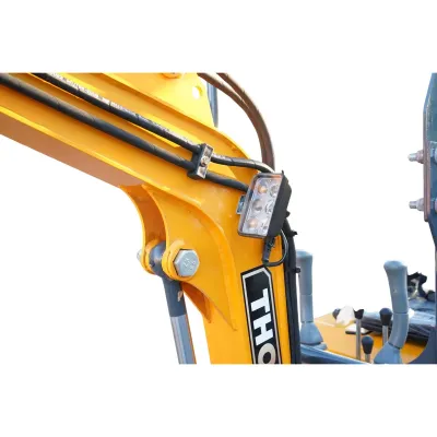 Mini excavator 1T pe senile cu semicabina, motor diesel 9.5CP, adancime sapare 1745mm, 3 cupe incluse 170/360/780mm THOR - imagine 13