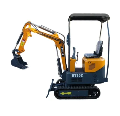 Mini excavator 1T pe senile cu semicabina, motor diesel 9.5CP, adancime sapare 1745mm, 3 cupe incluse 170/360/780mm THOR - imagine 3