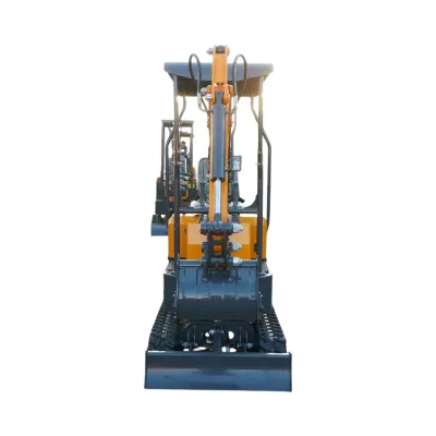 Mini excavator 1T pe senile cu semicabina, motor diesel 9.5CP, adancime sapare 1745mm, 3 cupe incluse 170/360/780mm THOR - imagine 4