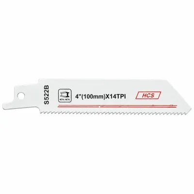 Panza fierastrau sabie 100x18.8x1mm pentru metal, 14 dinti/inch, otel HCS S522B
