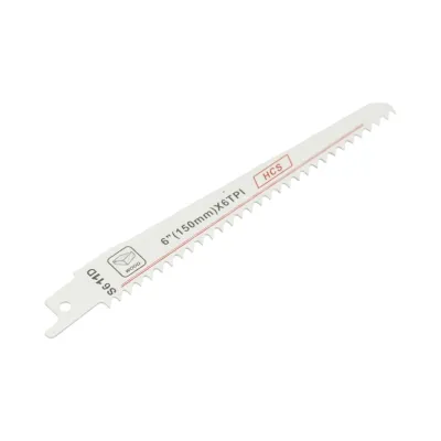 Panza fierastrau sabie 150x18.8x1.5mm pentru lemn, 6 dinti/inch, otel HCS S611D - imagine 2