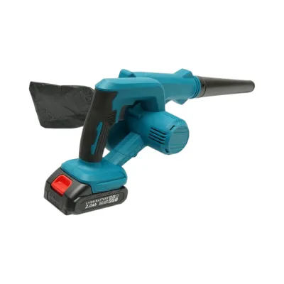 Suflanta aer si aspirator de gradina cu 2 acumulatori 21V, 2Ah Li-ion, debit aer 2.8 m3/min, turatie 24000rpm Breckner Germany - imagine 5