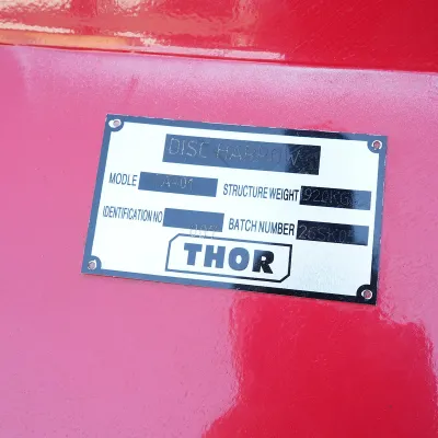 Disc agricol cu tavalug packer 4m, taler crestat 560mm THOR - imagine 14