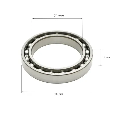 Rulment 61914 New Holland, Ford, Case IH 70x100x16mm cod OEM 5162399 - imagine 3