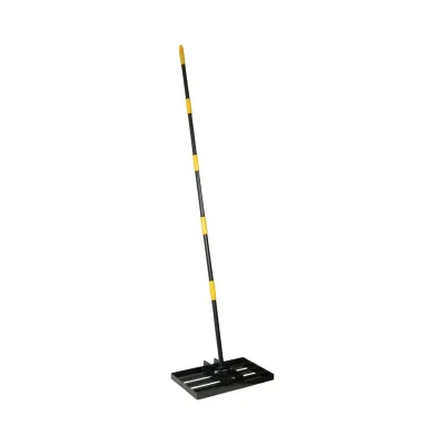 Grebla nivelare gazon metalica 45x25cm, maner extensibil 192cm Breckner Germany - imagine 6