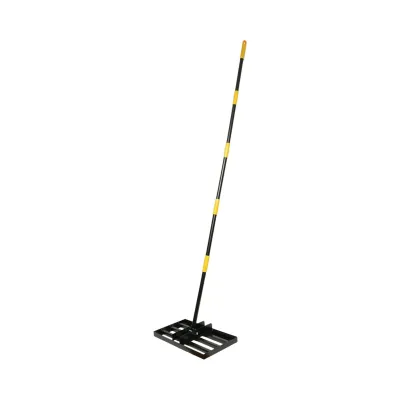 Grebla nivelare gazon metalica 45x25cm, maner extensibil 192cm Breckner Germany