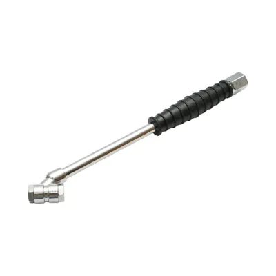 Prelungitor umflat roti cu cap dublu 310mm, racord filetat 8mm, otel cromat Breckner Germany