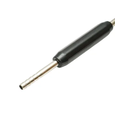 Prelungitor umflat roti cu cap dublu 210mm, racord furtun 8mm, otel cromat Breckner Germany - imagine 6