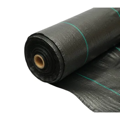 Plasa mulcire antiburuieni 1.6x100m, 100gr/m2, permeabila, neagra Breckner Germany