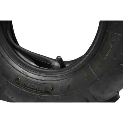 Anvelopa agricola motocultor 400/8 crampon 6PR LP52 camera inclusa THOR - imagine 5