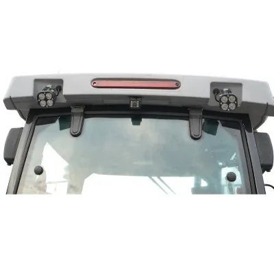 Tractor 60CP 4x4 cu cabina, motor diesel YTO, incarcator frontal hidraulic, cupa 1400mm, camere video KONIG 604 - imagine 17