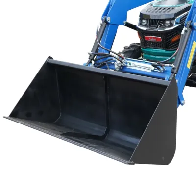 Tractor 60CP 4x4 cu cabina, motor diesel YTO, incarcator frontal hidraulic, cupa 1400mm, camere video KONIG 604 - imagine 14