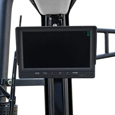 Tractor 60CP 4x4 cu cabina, motor diesel YTO, incarcator frontal hidraulic, cupa 1400mm, camere video KONIG 604 - imagine 12