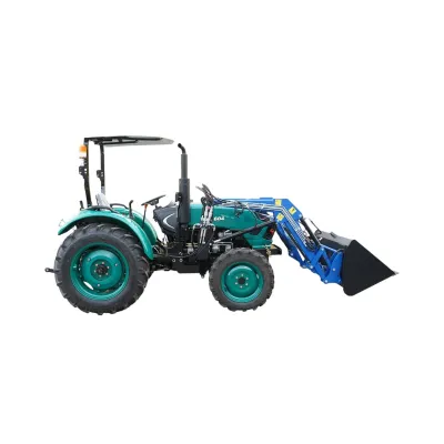 Tractor 60CP 4x4 cu semicabina, incarcator frontal hidraulic, cupa 1400mm KONIG 604 - imagine 5