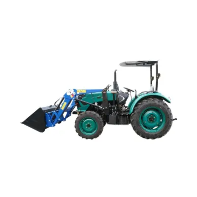 Tractor 60CP 4x4 cu semicabina, incarcator frontal hidraulic, cupa 1400mm KONIG 604 - imagine 3