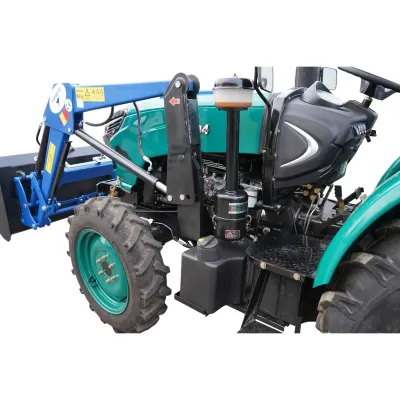 Tractor 60CP 4x4 cu semicabina, incarcator frontal hidraulic, cupa 1400mm KONIG 604 - imagine 7