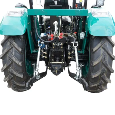 Tractor 60CP 4x4 cu semicabina, incarcator frontal hidraulic, cupa 1400mm KONIG 604 - imagine 9