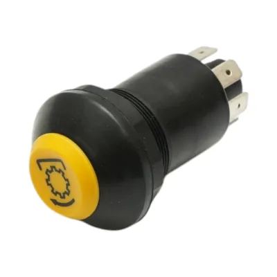 Buton intrerupator priza putere PTO Deutz-Fahr, Same cod OEM 276591080, 27659108010, 01144003 - imagine 2