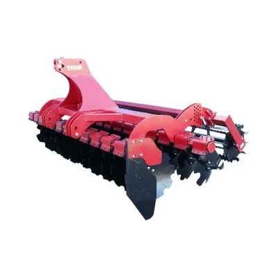 Disc agricol cu tavalug coarda 3m, taler crestat 560mm THOR - imagine 7