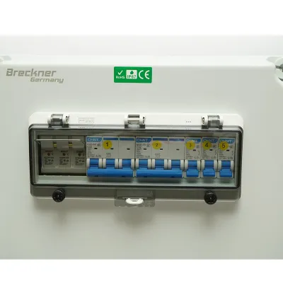 Tablou electric grup prize organizare santier 2x415V/32A, 3x250V/16A, 12 module 540x360x180mm IP67 Breckner Germany - imagine 5