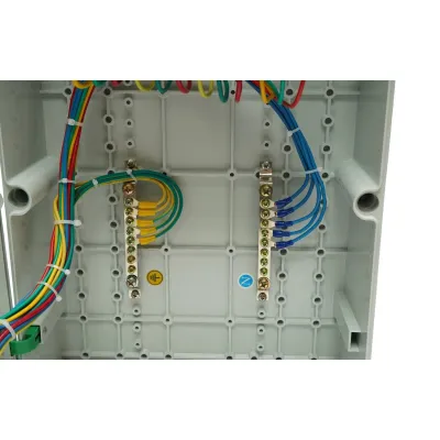 Tablou electric grup prize organizare santier 2x415V/32A, 3x250V/16A, 12 module 540x360x180mm IP67 Breckner Germany - imagine 10