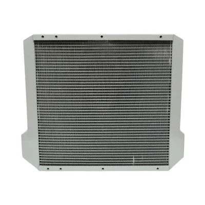 Radiator racire apa Case IH MX100, MX110, MX120, MX135, MX150, MX170, 570x560x108mm cod OEM 87576645, 135690A3, 135691A3, 244295A1, 87576645 - imagine 3