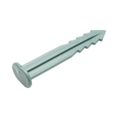 Set 50 cuie tarusi plastic verzi 15cm tip harpon pentru fixare folie protectie Breckner Germany - imagine 5