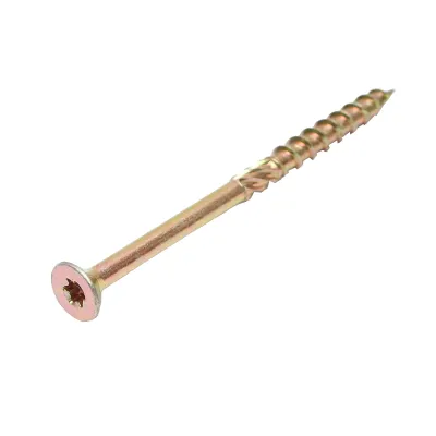 Surub lemn autofiletant 8x120mm tip torx TX40, cap inecat 100 buc/cutie - imagine 2