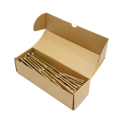 Surub lemn autofiletant 8x240mm tip torx TX40, cap inecat 50 buc/cutie - imagine 5
