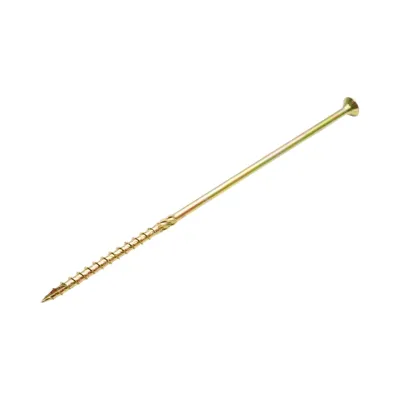 Surub lemn autofiletant 8x240mm tip torx TX40, cap inecat 50 buc/cutie - imagine 2