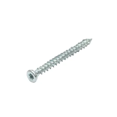 Surub montaj usi-ferestre 7.5x72mm, torx TX30, otel zincat 100 buc/cutie - imagine 2