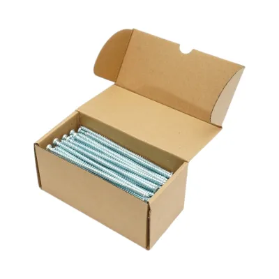 Surub montaj usi-ferestre 7.5x152mm, torx TX30, otel zincat 100 buc/cutie - imagine 5
